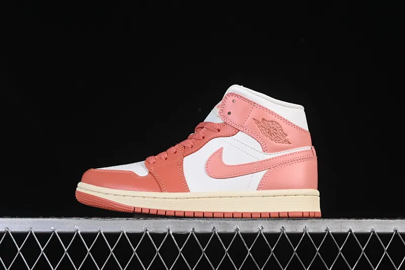 All categories Air Jordan Jordan series basketball shoes Air Jordan 1 Mid G version pure original Air Jordan 1 Mid AJ1 Joe 1 Sunshine Orange DQ8426-180